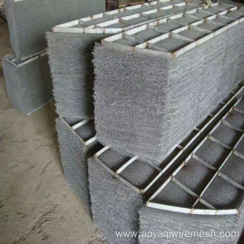 Inconel Gas Scrubber Air Wire Mesh Demister Filter